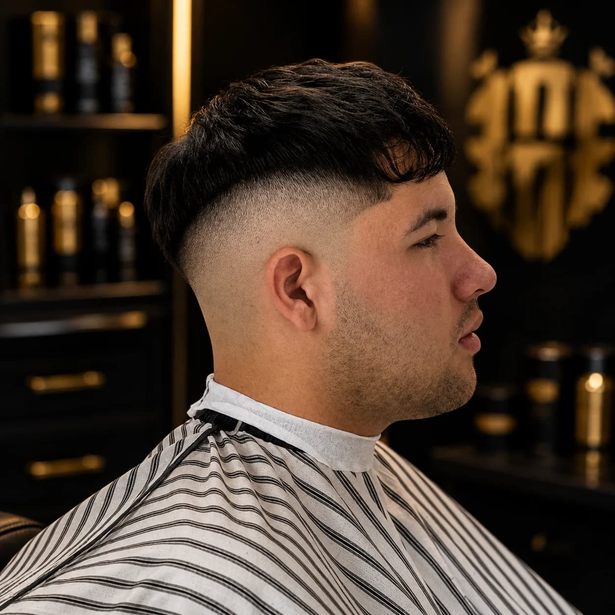 Fade alto degradado prolijo