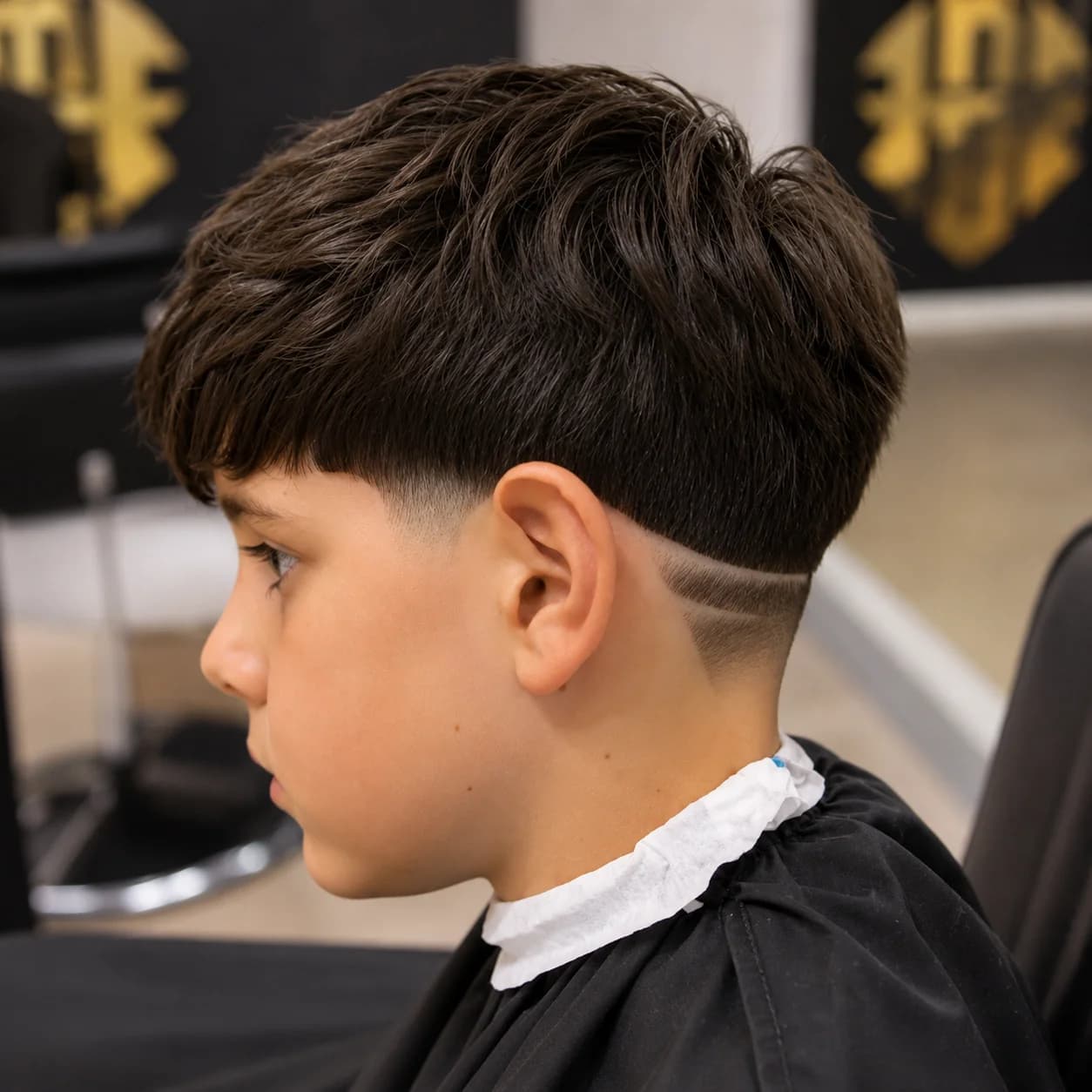 Corte juvenil con textura natural